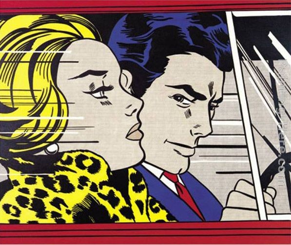 Roy Lichtenstein In the Car